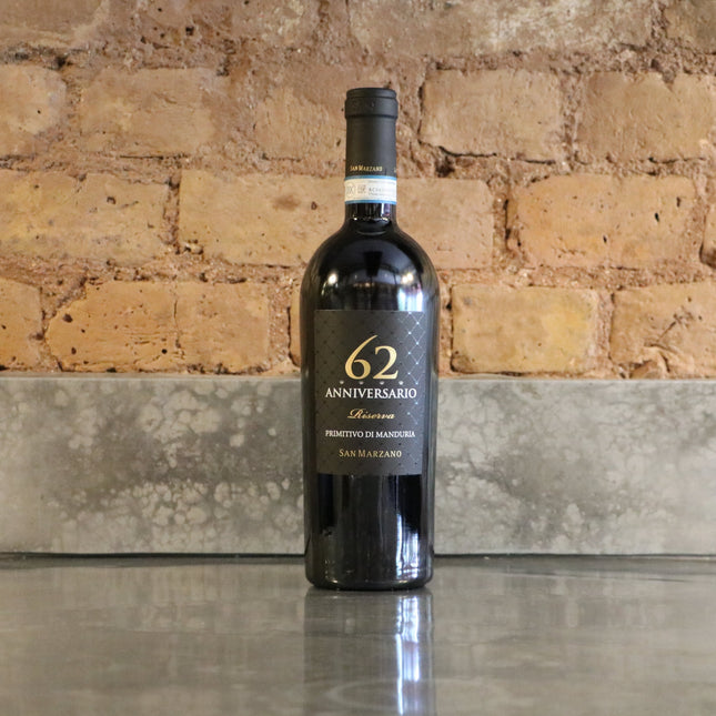 San Marzano Primitivo di Manduria 62 Anniversario